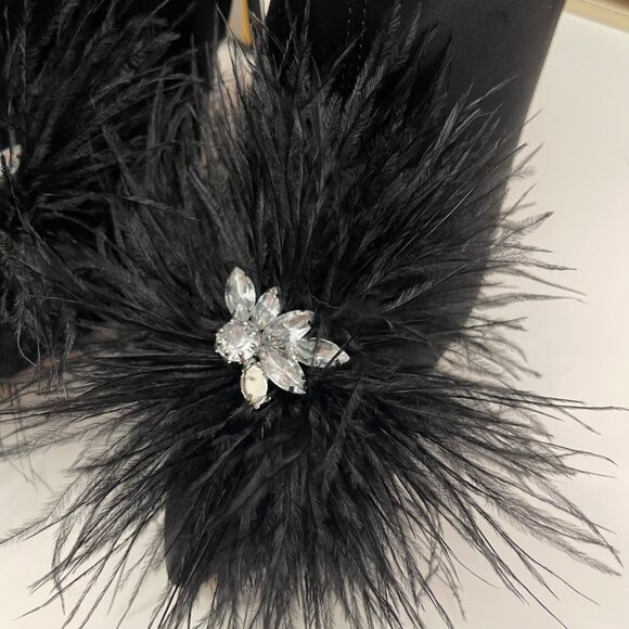 Sam Edelman Ency Feather Heel Bootie in Black Size 7 - Picture 10 of 15